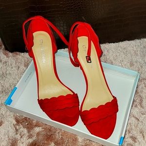 Size 10 Red High heels